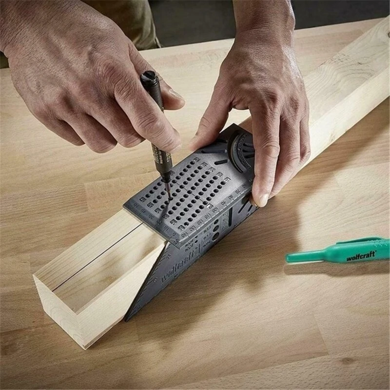 Woodworking T-Type Scribe Mark Line Gauge | Carpenter Angle Ruler for Precision Measurement - Image 4