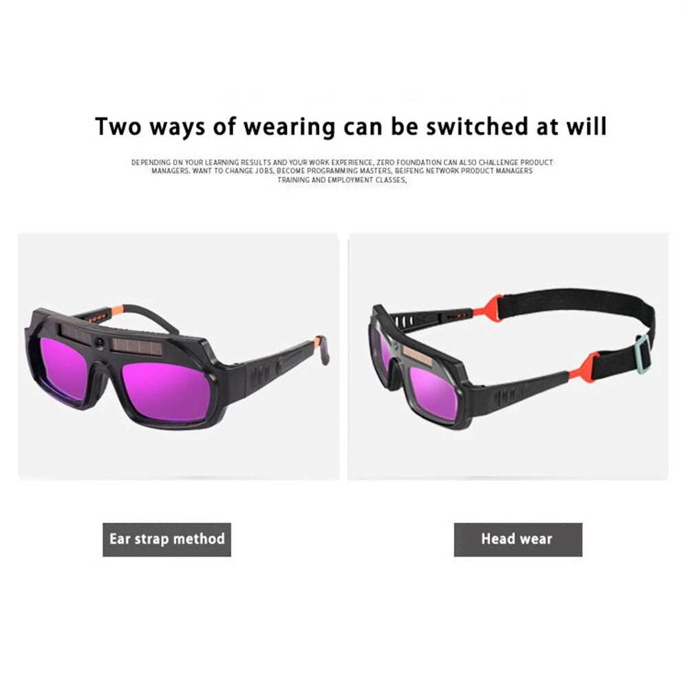 Auto Darkening Welding Mask - Anti-Glare Eye Protection Goggles - Image 2