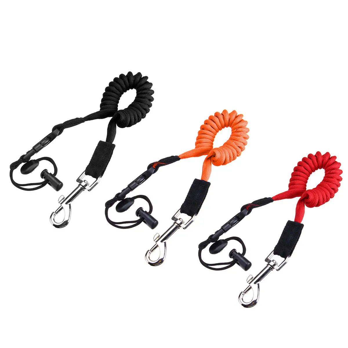 Nite Ize Portable Kayak Paddle Leash - Elastic Coiled Lanyard & Fishing Rod Tie - Image 2