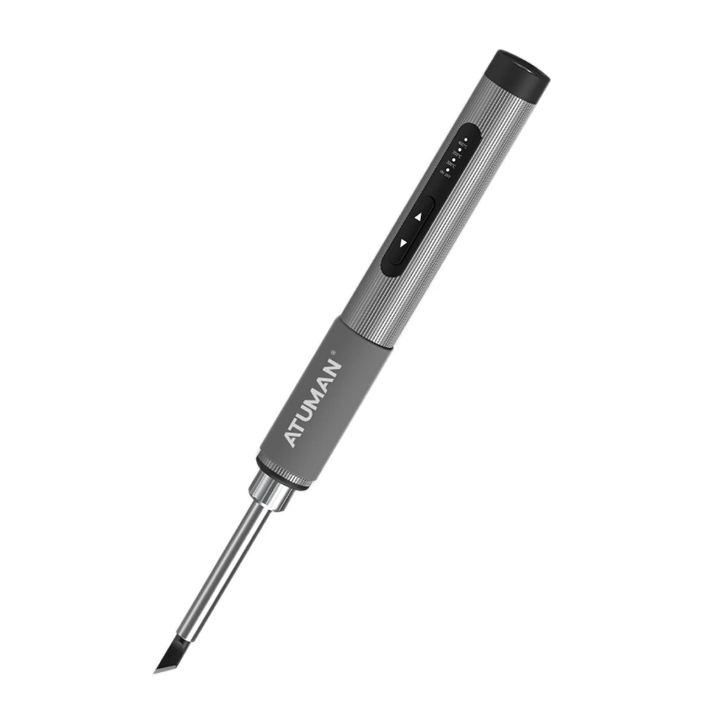 AtuMan EI2 Portable Soldering Iron - 72W Fast Heating, 300-400°C, 40g Lightweight - Image 2