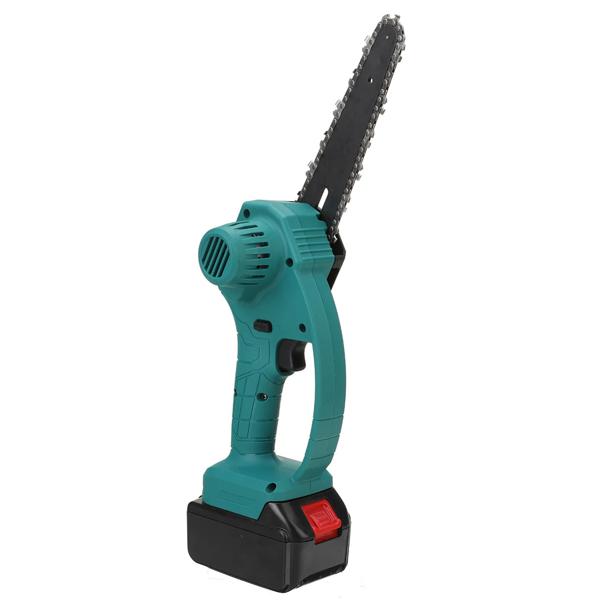 BRAVOBRO 6 Inch Cordless Electric Chain Saw | One-Hand Woodworking Tool w/ 1 or 2 Batteries 98VF/68VF - Image 5