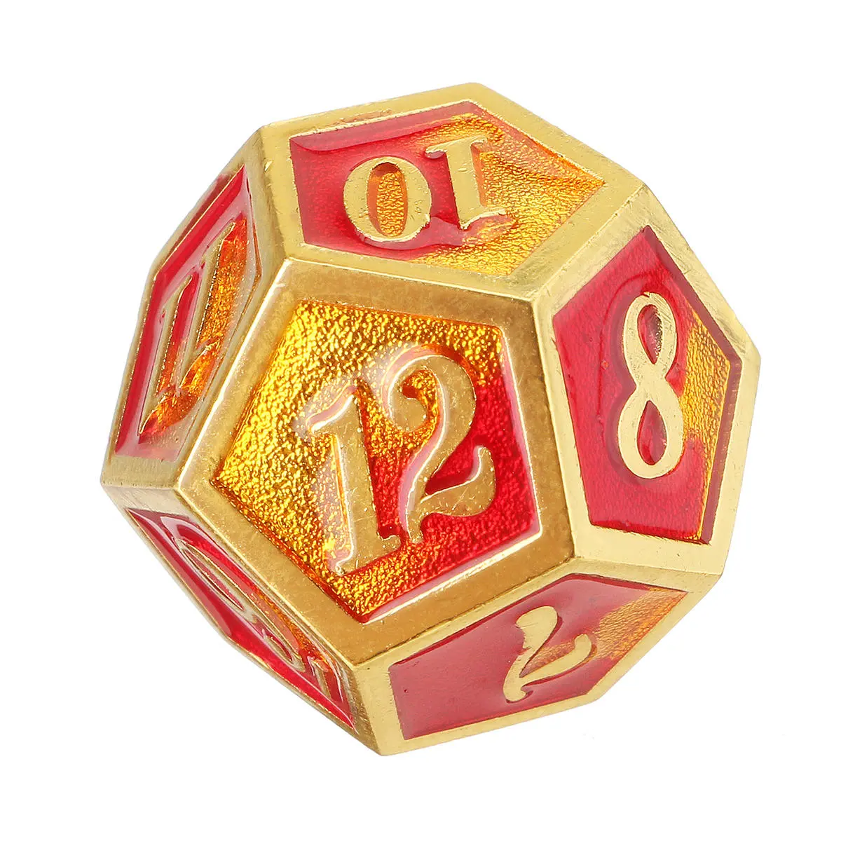 Creative Metal Multi-faced Dice Set - 7PCS Polyhedral D&D RPG Dice w/ Case - Image 5