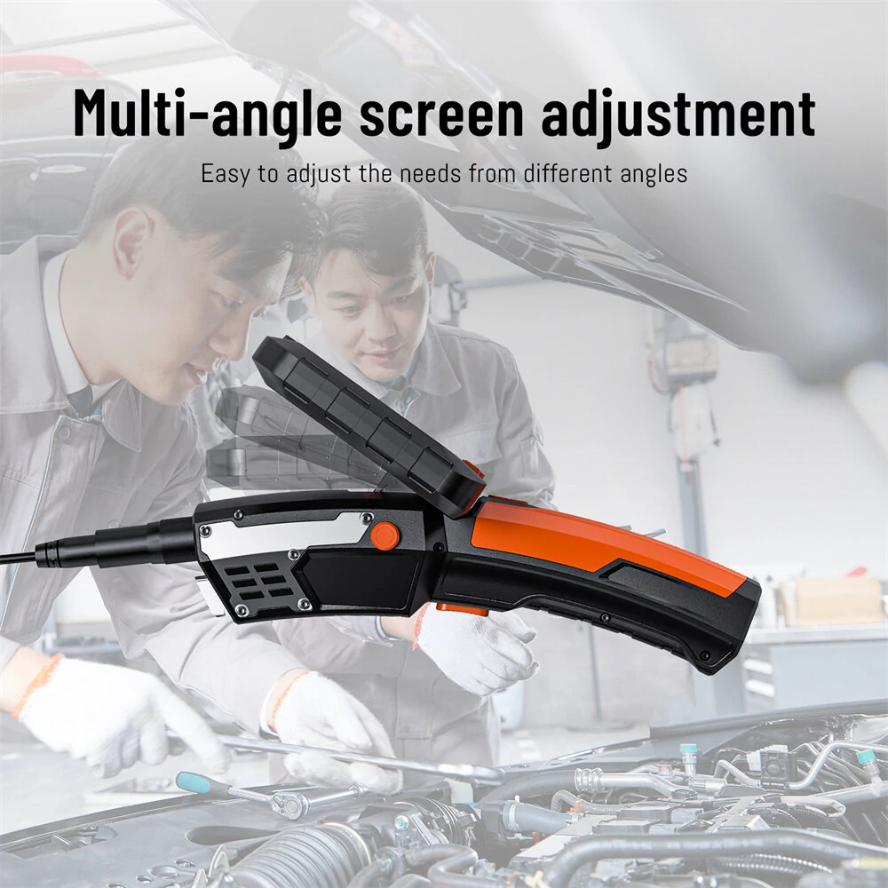 VISHRT T27 Dual Camera Endoscope | 5 Inch LCD 1080P | 7mm Probe 5-6 Hour Battery - Image 3
