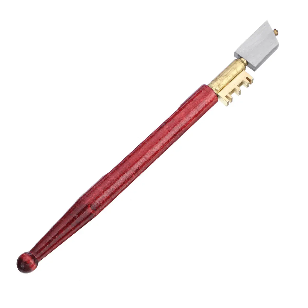 Diamond Oil Feed Glass Cutter - Antislip Metal Handle & Steel Blade Cutting Tool - Image 2