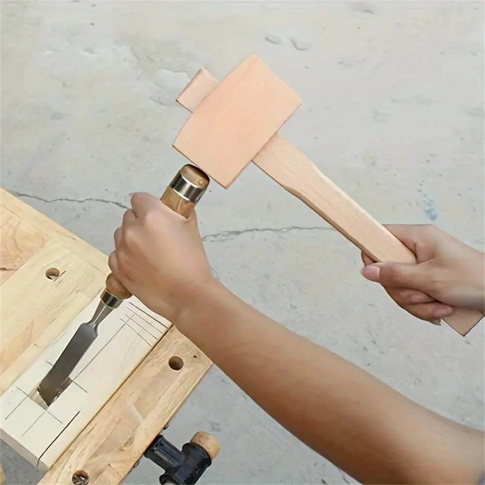 Premium Wood Turning Chisels Set - 7PCS with Flat Curved Skew & Hammer - Image 3