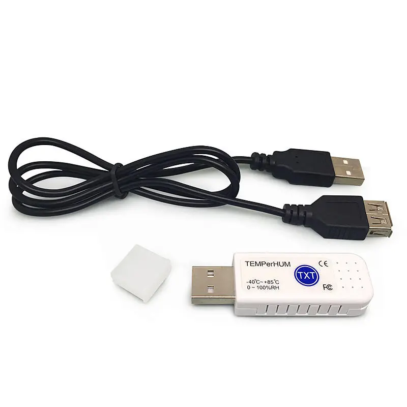 TEMPerHUM USB Thermometer Hygrometer -40~+85°C | -40~+85%RH | Hid Remote | PC Sensor | USB Adapter - Image 2