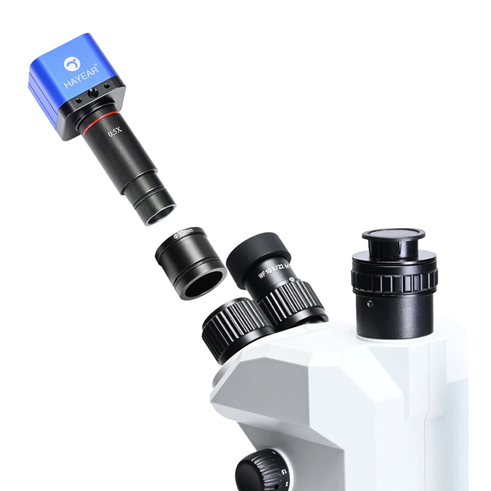 16MP USB Microscope Camera | Electronic Eyepiece for Biological & Stereo - Image 2