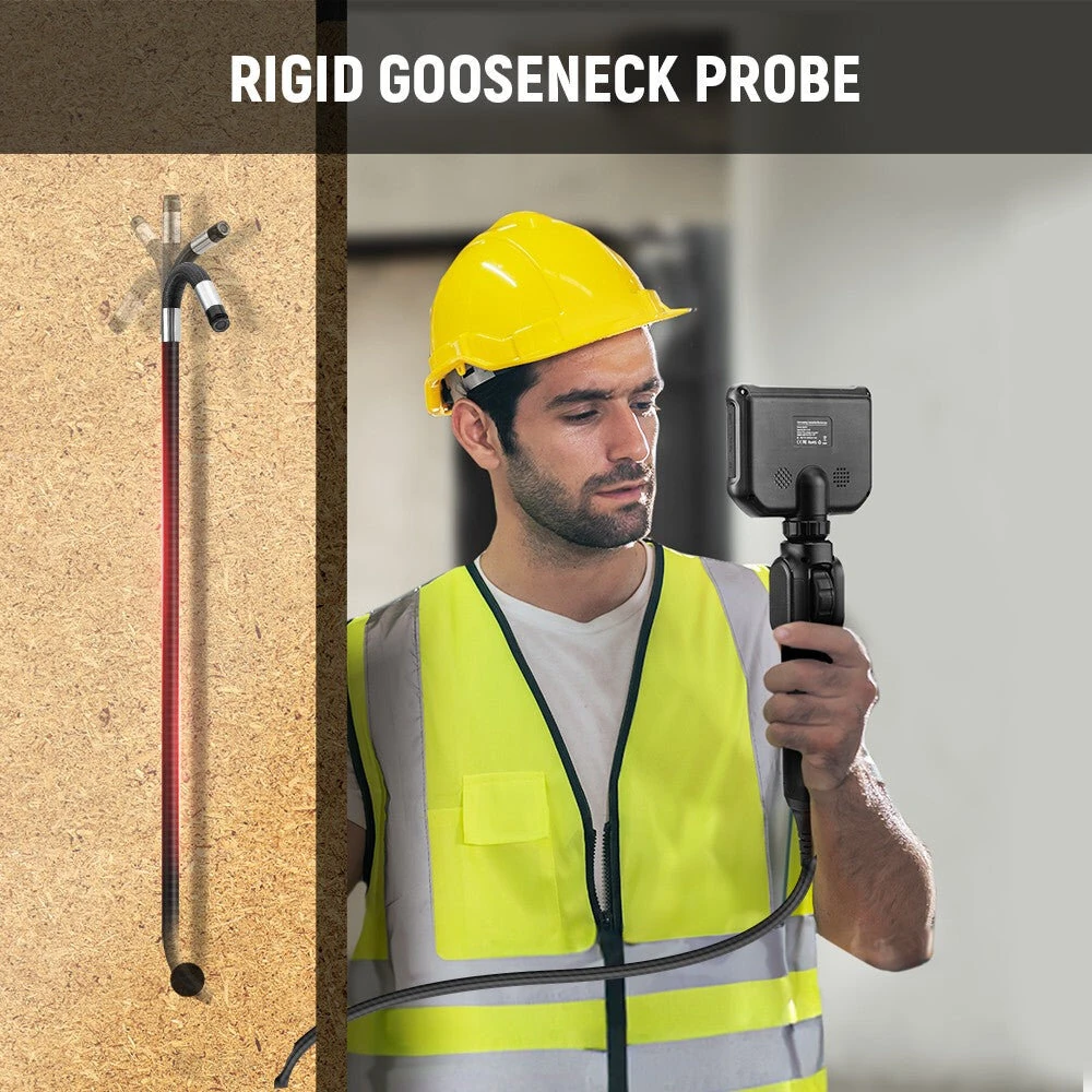 KAIWEETS KBA01 Borescope - 4.3 IPS Display | 8mm 2.0MP Snake Camera | 210° Articulating | IP67 Waterproof - Image 5