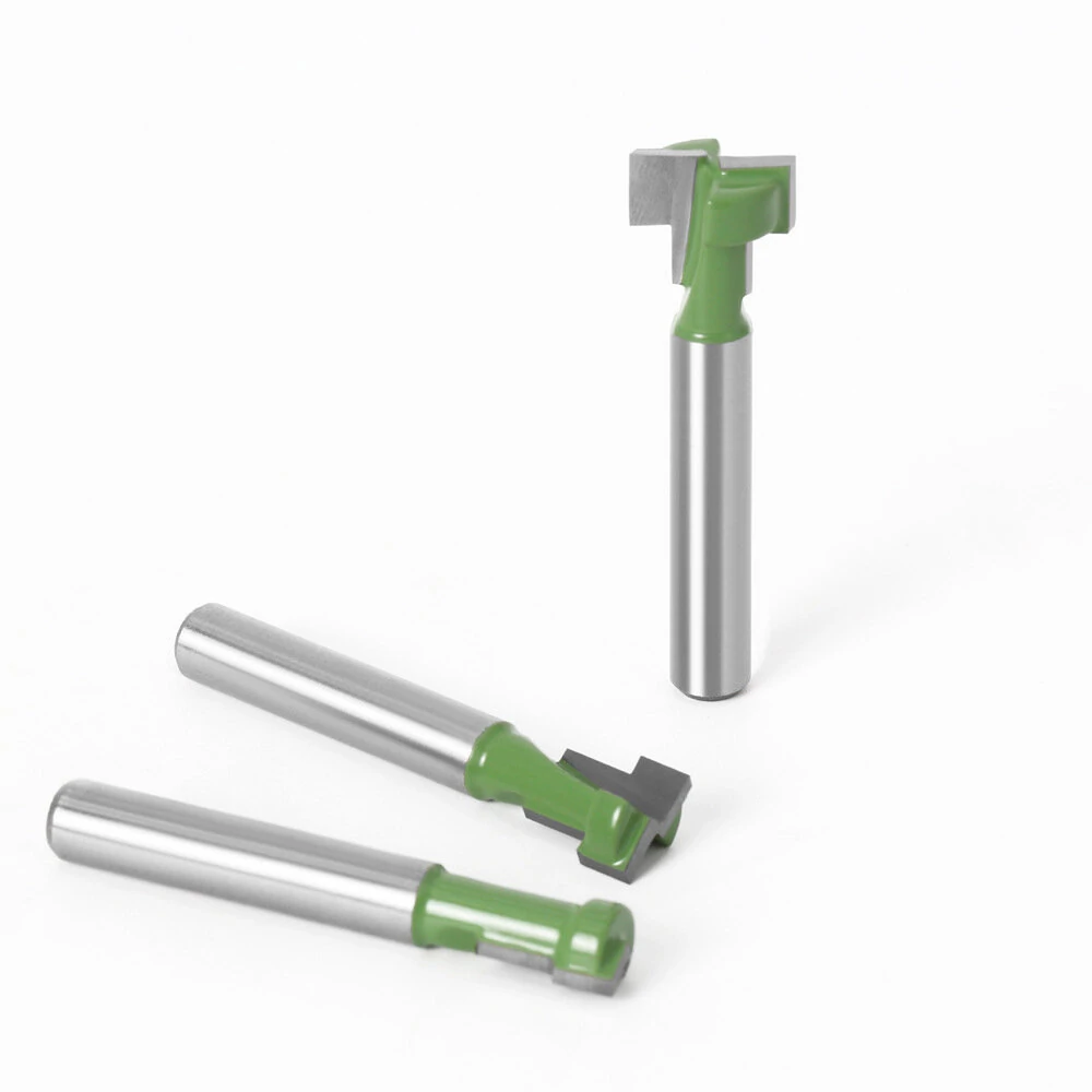 6mm 1/4 Shank T-Track Router Bit | T-Slot & Keyhole Cutter | 5/16 3/8 1/2 Lengths - Image 4