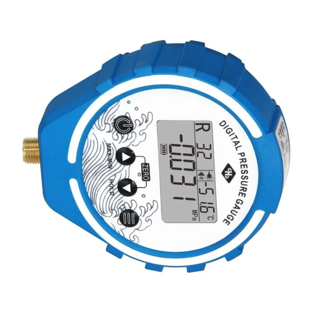 YLB Digital Manifold Gauge | HVAC Refrigeration Tester for Vacuum & Freon - Image 3