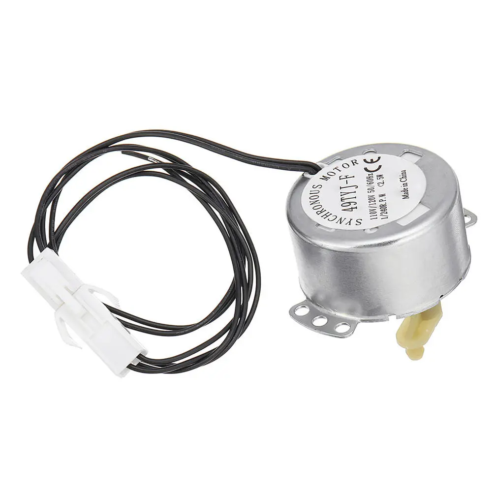 110V Synchronous Motor 1/240 RPM - Replacement for Chicken Egg Incubator Turner - Image 3