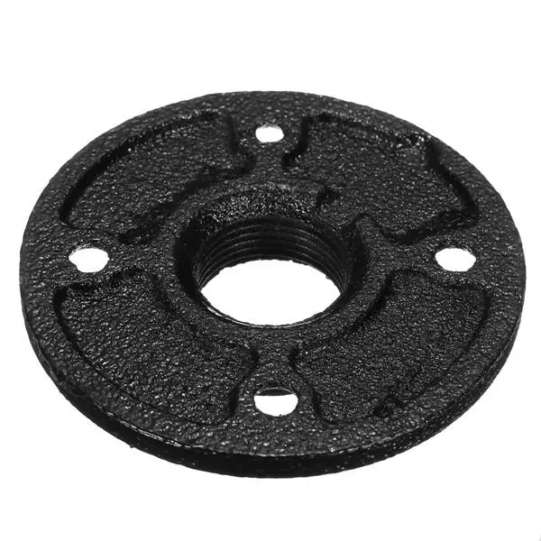 1 Inch Threaded Floor Flange - Malleable Iron Pipe Fitting Replacement - Image 2