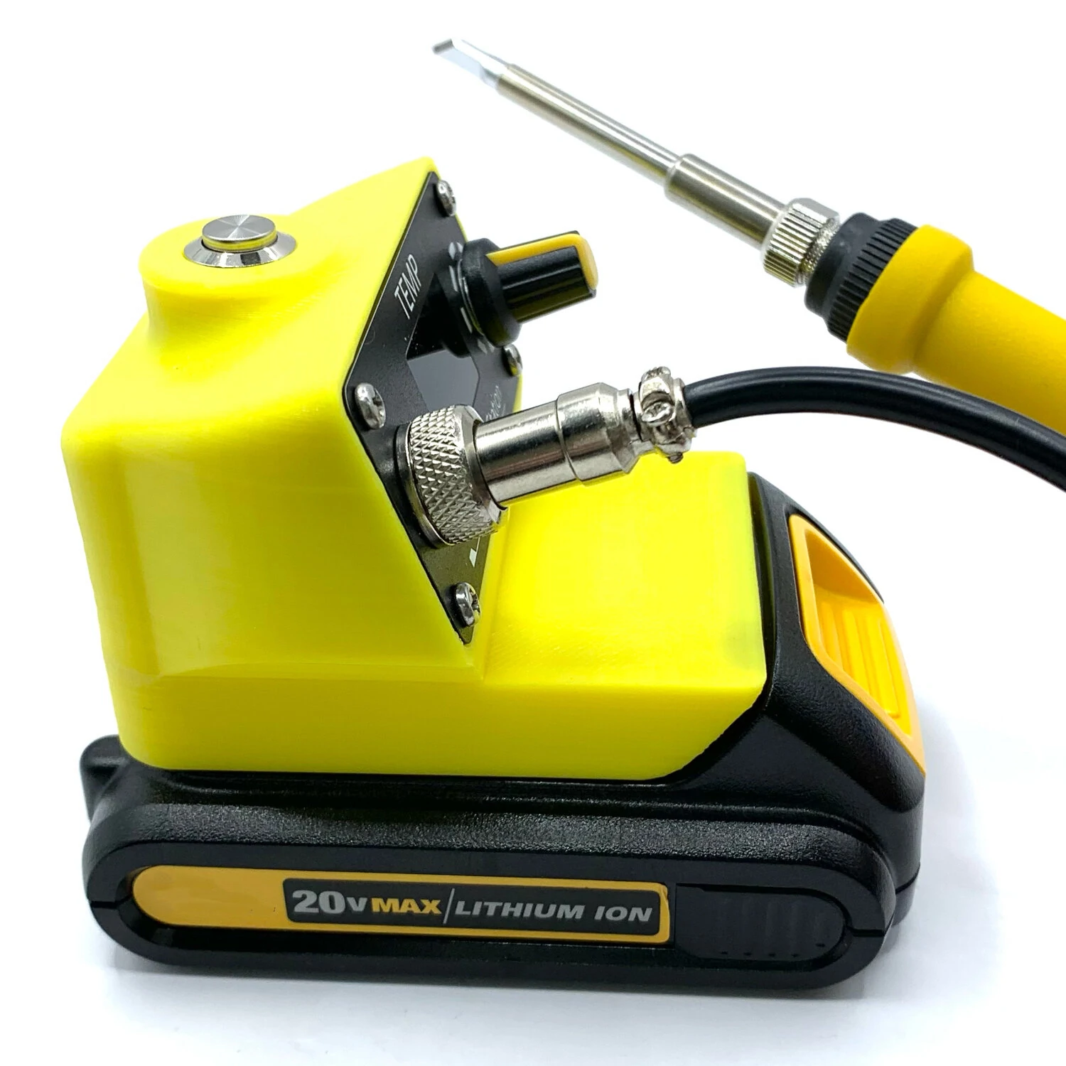 Dewalt Bosch Milwaukee Makita Cordless Soldering Station - 70W T12 Digital OLED | DIY Repair Tools - Image 4
