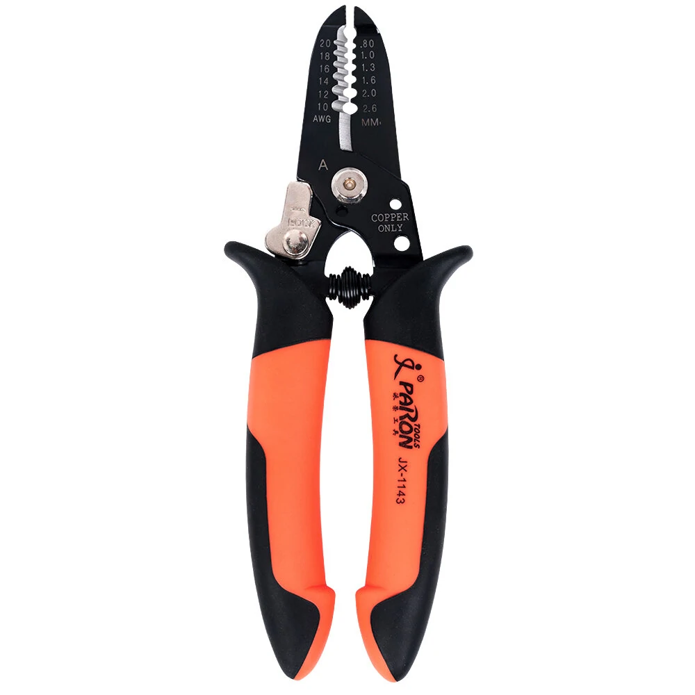 PARON Jx-1143 Wire Strippers | Fine Grinding Scissor Stripping & Crimping Pliers - Image 2