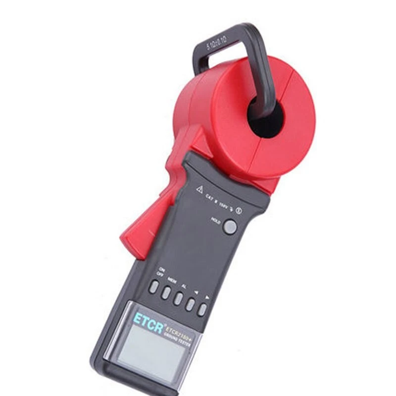 ETCR2100A+ Digital Clamp Earth Resistance Tester - 0.01-200Ω High Resolution - Image 3