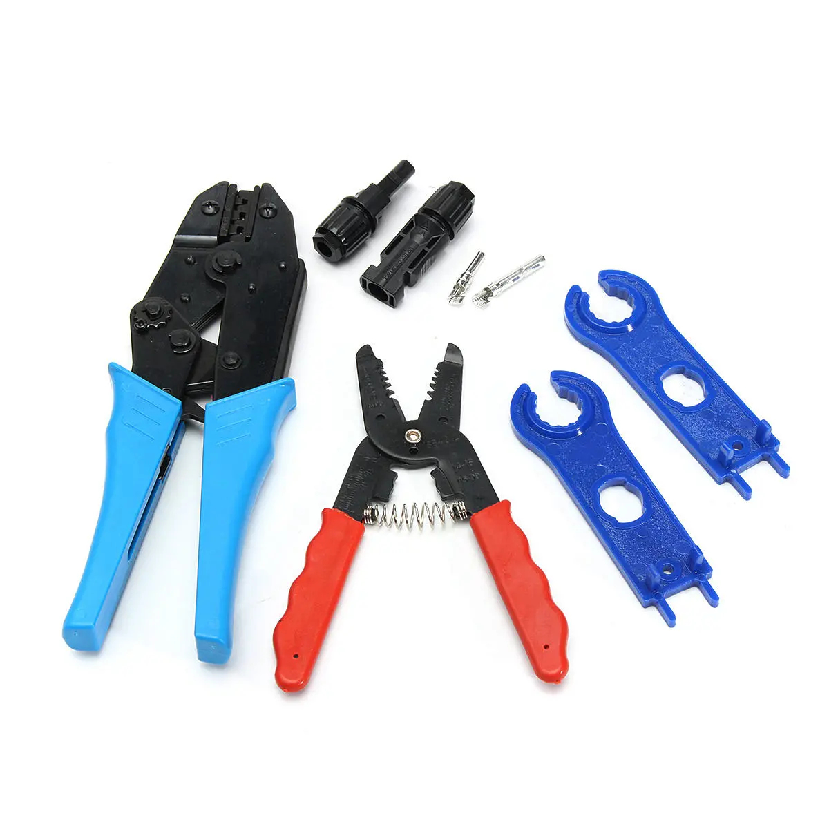 Solar PV Tools Kit for MC3/MC4 Connectors - Crimping Stripping Cutting Tool - Image 2