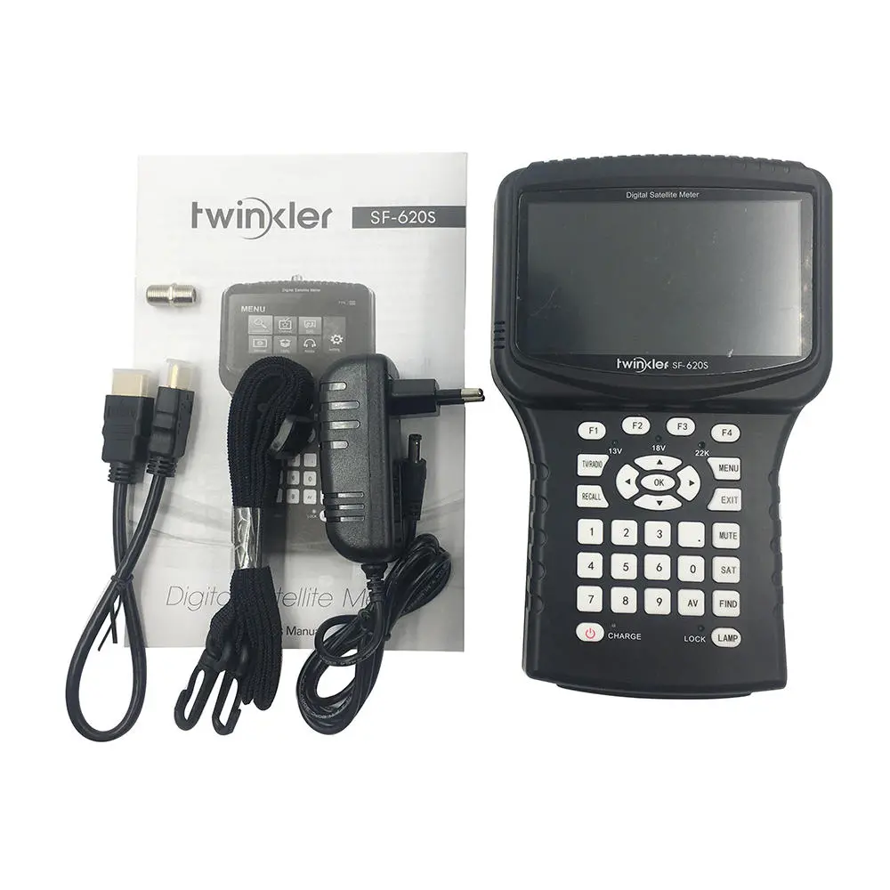 Twinkler SF-620S HD Satellite Finder - 4.3 Inch Screen with Spectrum Analyzer - Image 5