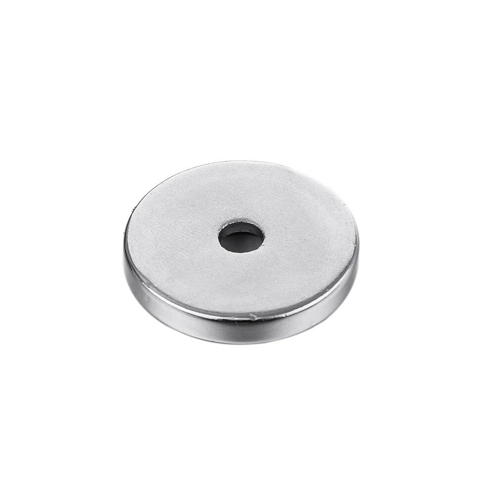 N35 Neodymium Magnets - 10Pcs 30x5mm Countersink Hole with Screws - Image 4