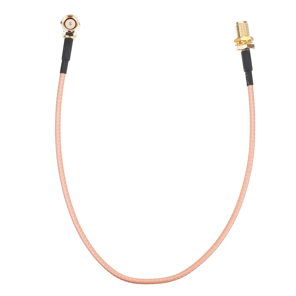3PCS 25CM SMA Male to Female Right Angle Pigtail Cable - RG316 Coax Adapter - Image 4