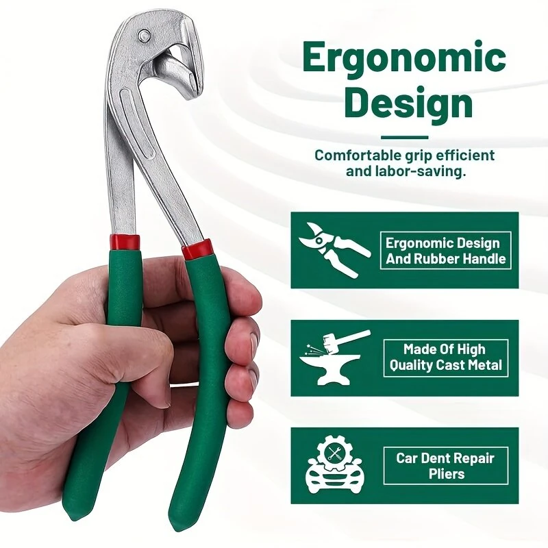 Car Edge Repair Pliers | Auto Body Paintless Dent Tool for Wheel Eyebrow - Image 3