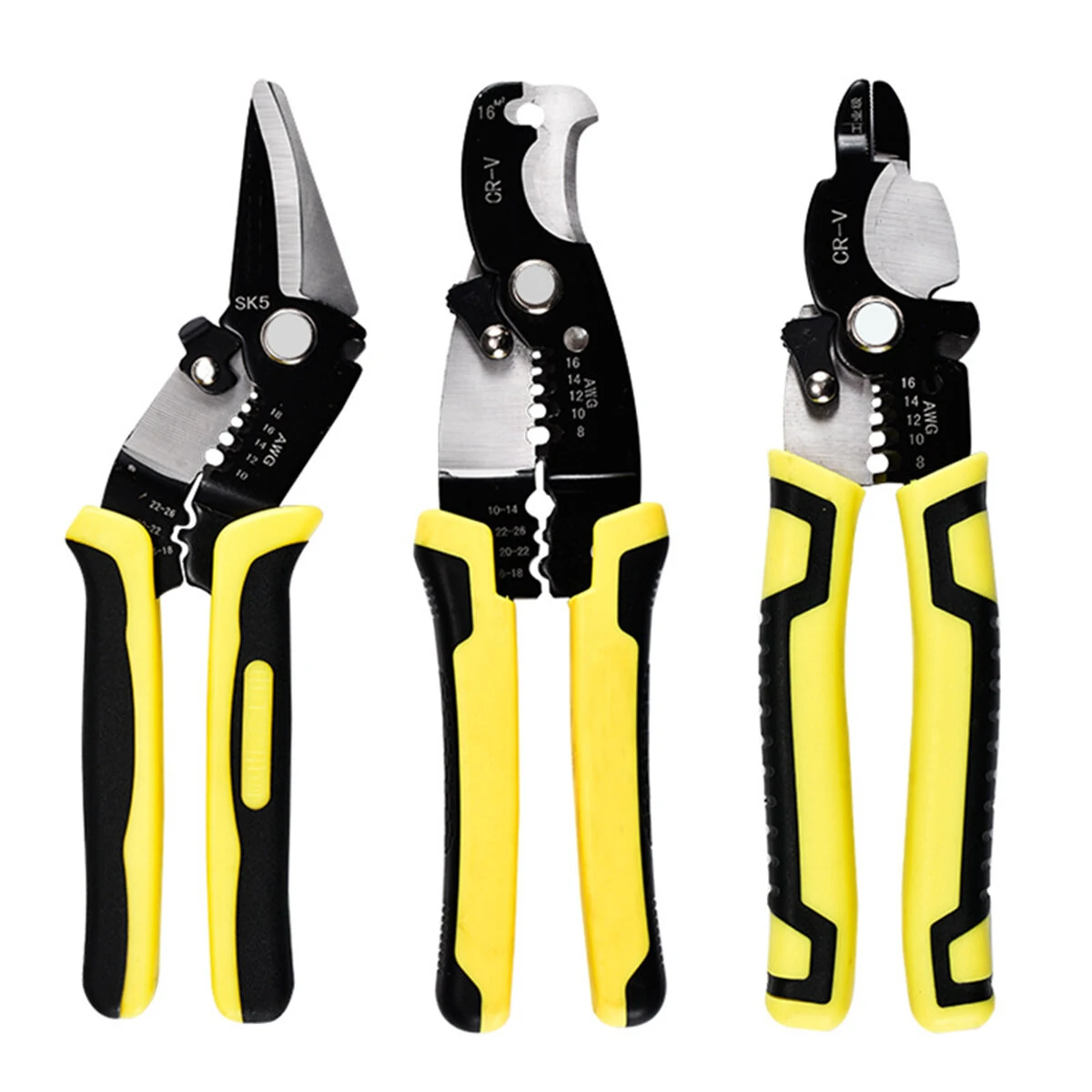 Multifunctional Cable Wire Stripper Cutter | Hand Crimper & Terminal Tool Pliers - Image 4