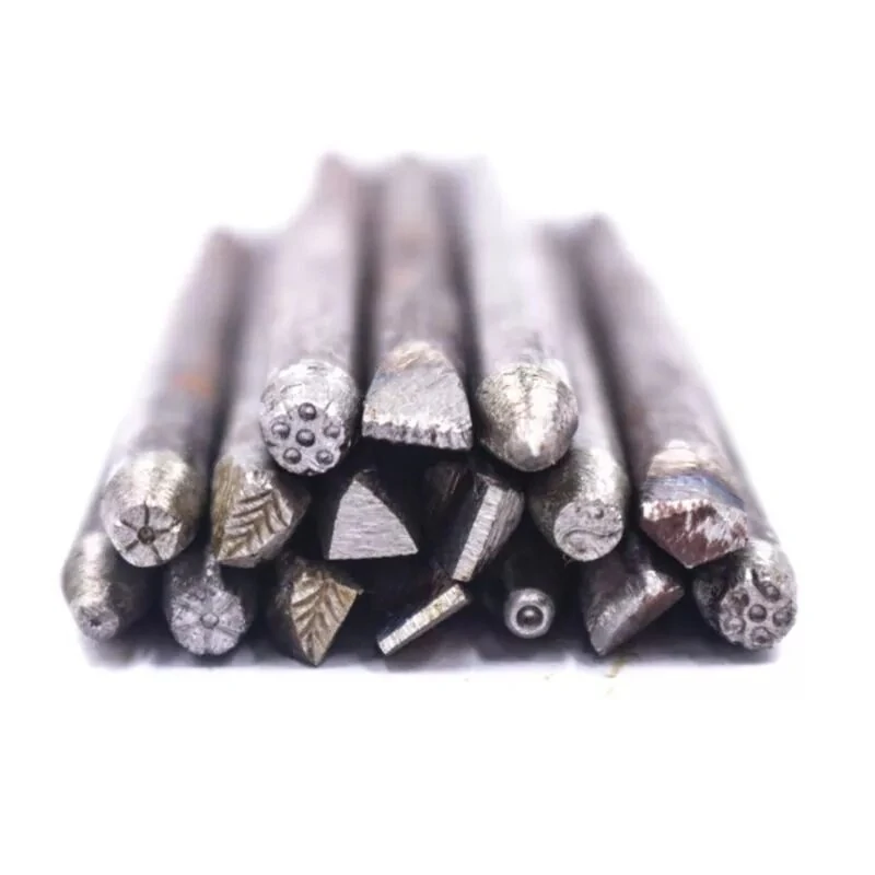 DIY Crafts Tool Steel Punches Set - 20Pcs Flower Punch Stamp for Jewelry Making - Image 4
