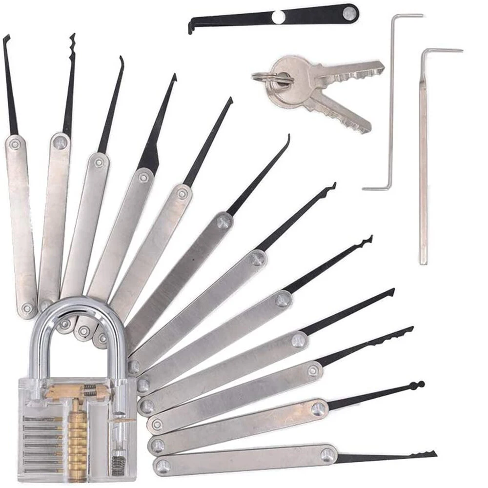 19 Pcs Stainless Steel Lock Repair Set | Door Lock Repair Kit & Gift Set - Image 2