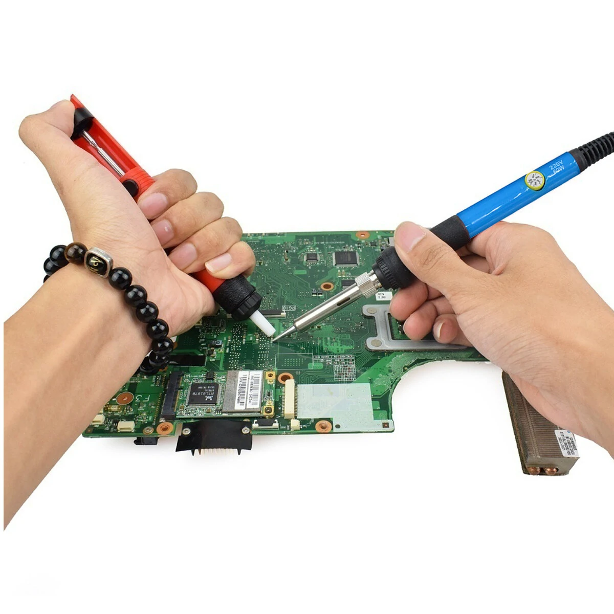 Weller 60W Adjustable Temperature Soldering Iron Kit - 168 Pcs | 110V-240V - Image 4