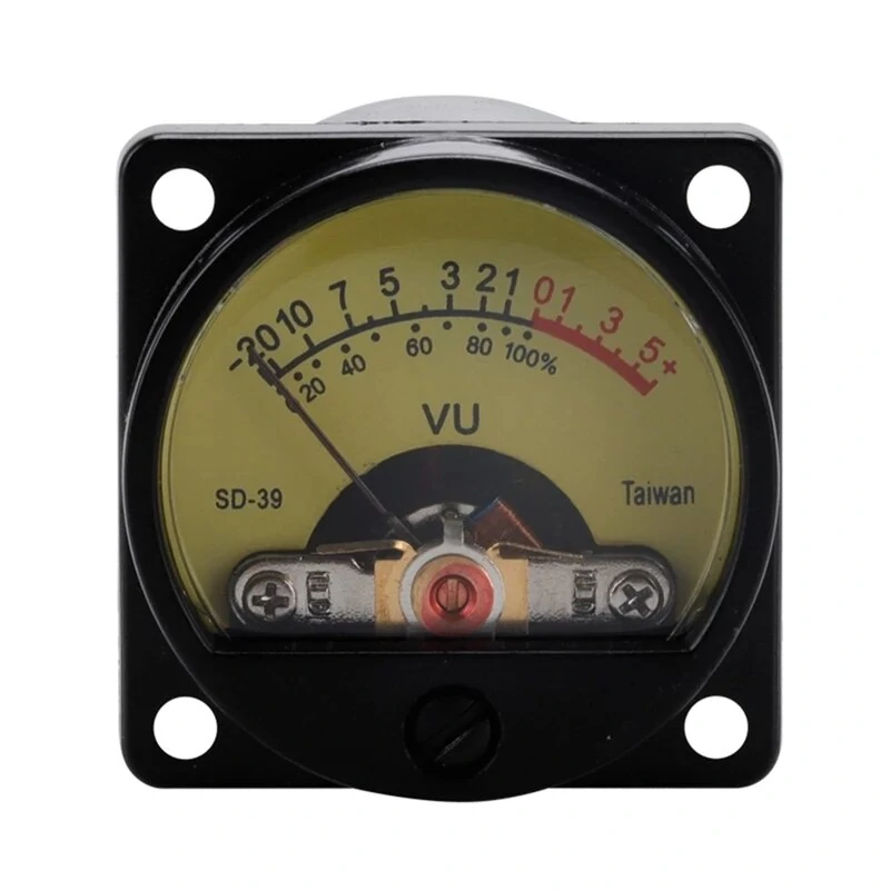 SD-39 VU Level Meter for CD Audio - 50mA/12V Tungsten Lamp with Warm Backlight - Image 2