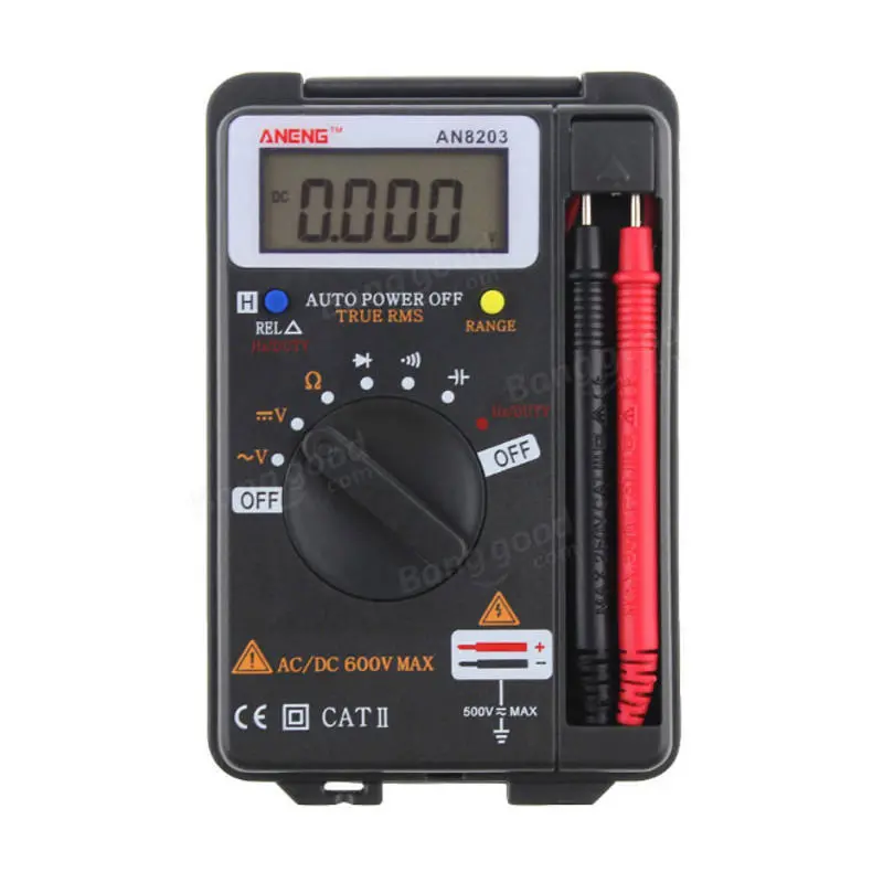 True RMS Digital Multimeter - 4000 Counts, Voltage, Resistance, Frequency - Image 3