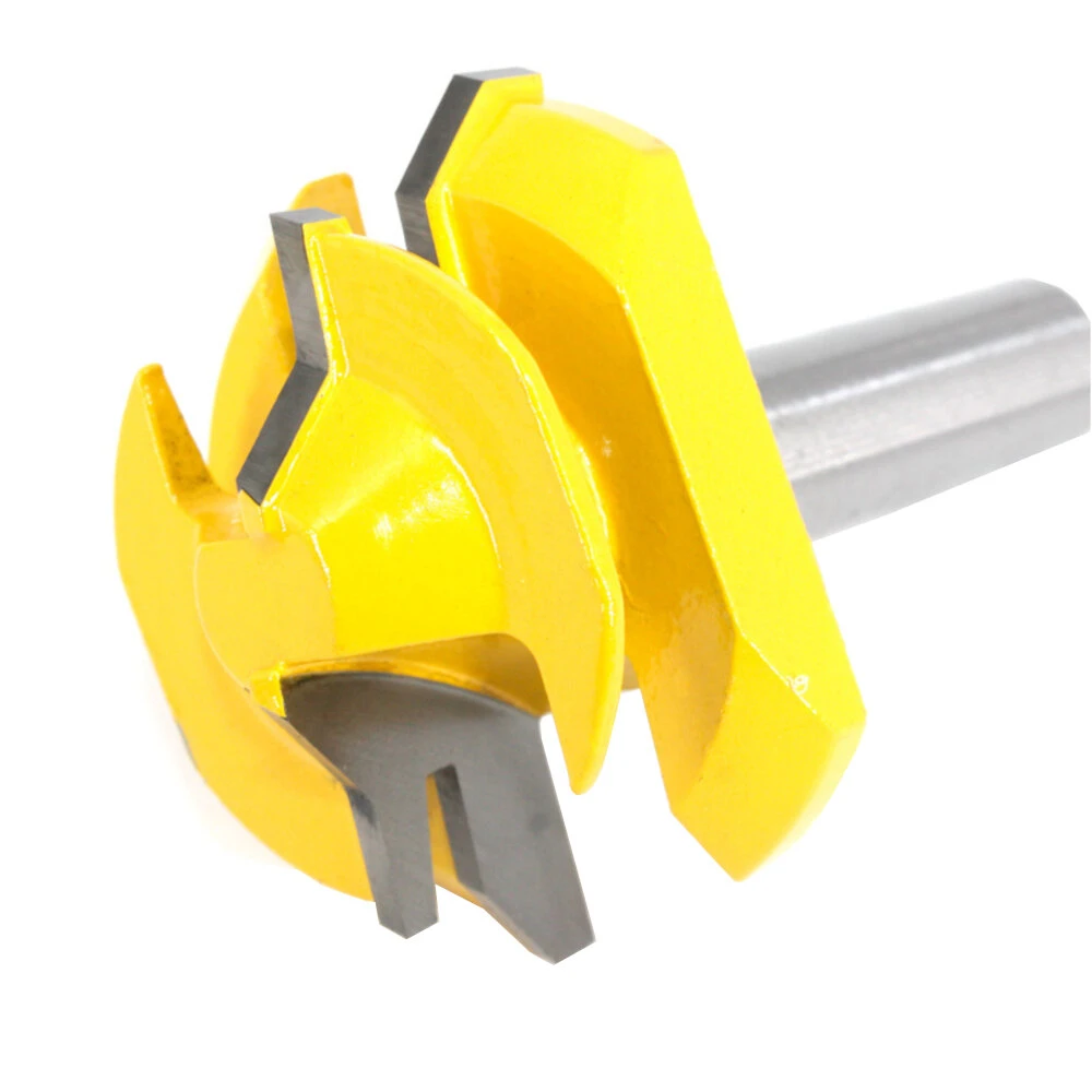 CMT 45 Degree Lock Miter Router Bit - 1/4 Inch Shank Tenon Cutter | Woodworking Tool - Image 5