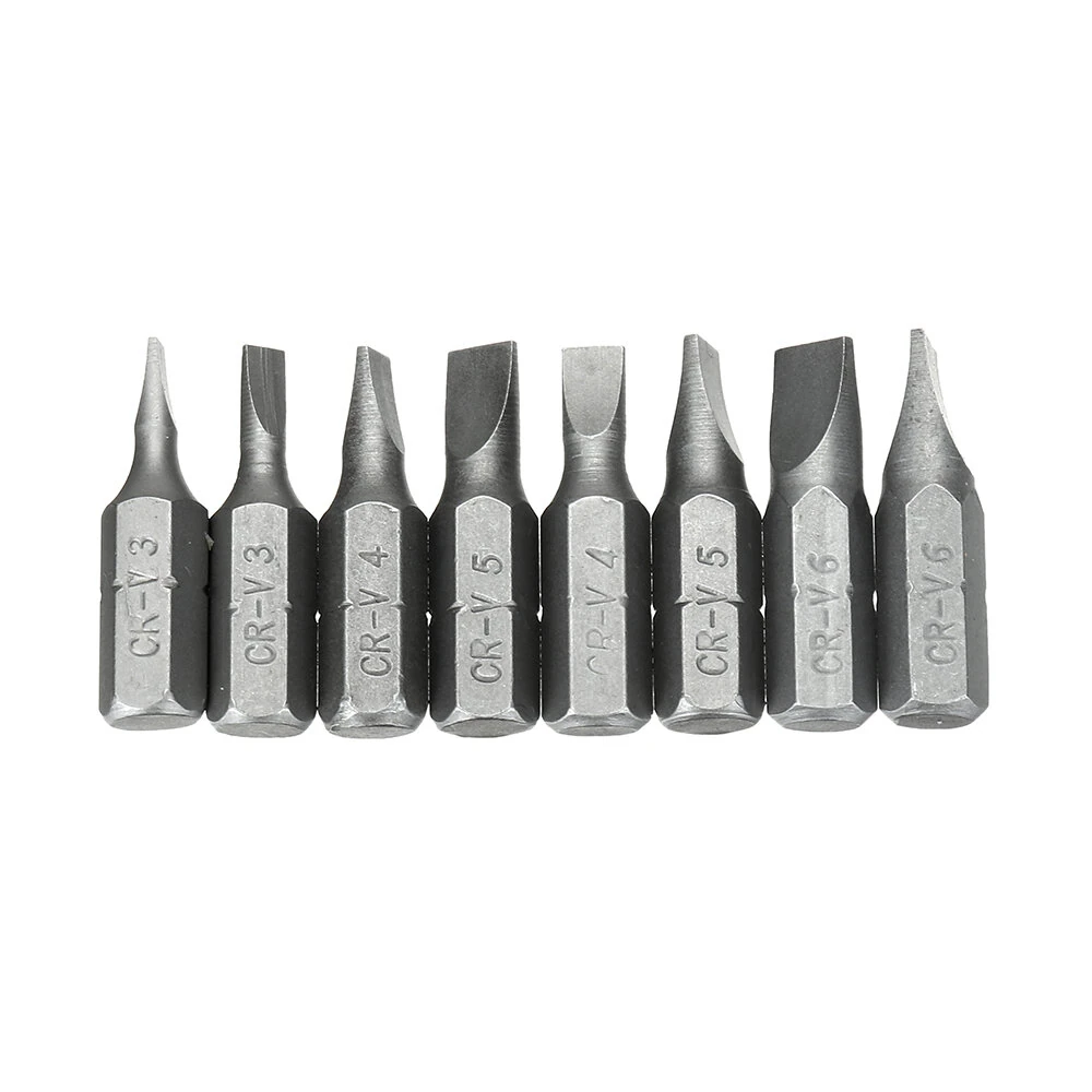 42PCS Screwdriver Bit Set | 25mm Length Flat & Pozidriv Bits | For Woodworking & Repairs - Image 3