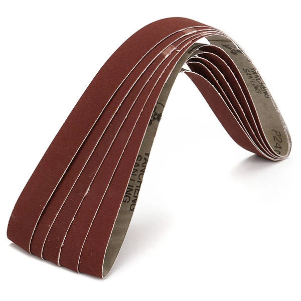 5pcs 25x760mm 240 Grit Sanding Belts | Abrasive Tool for Woodworking - Image 4