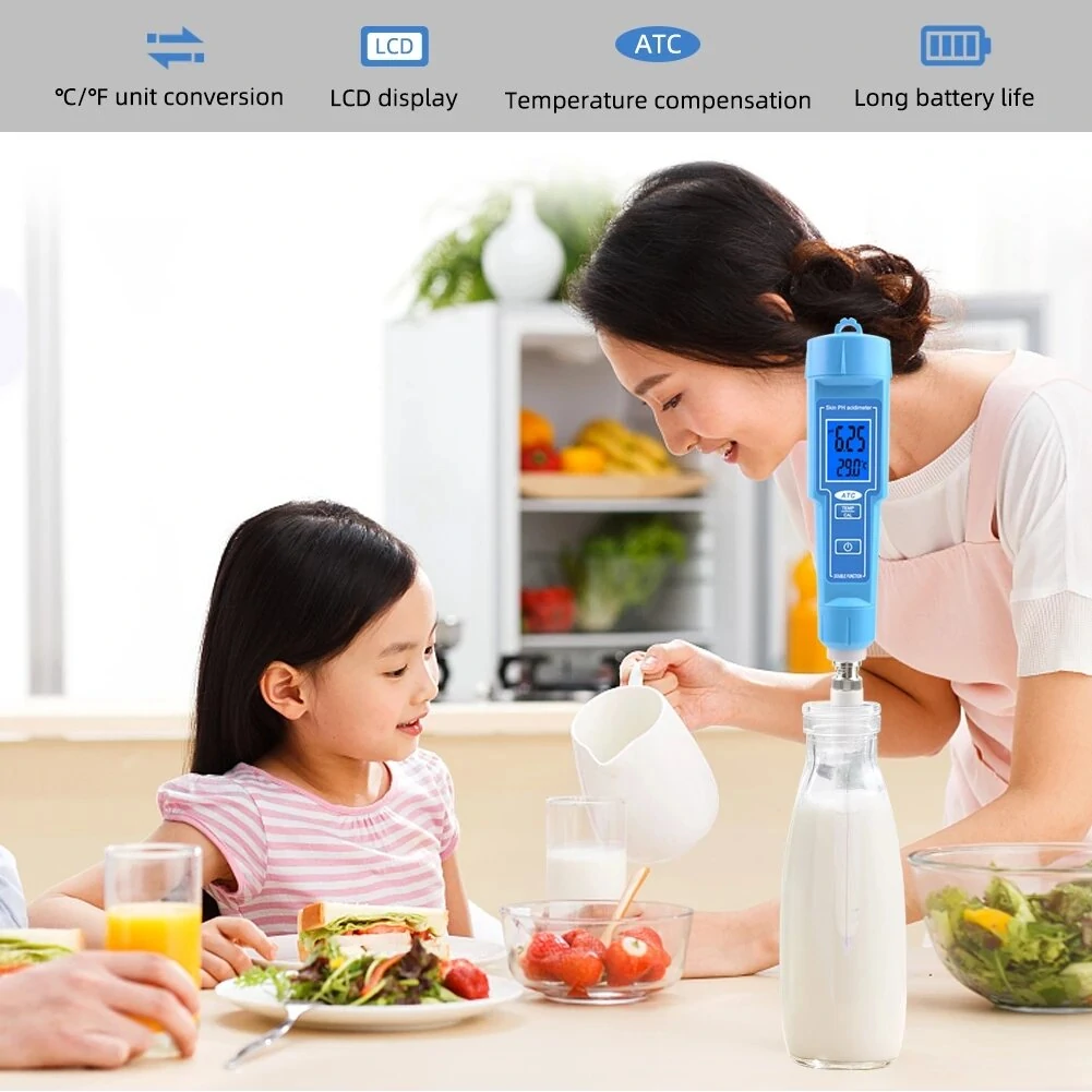 High-Precision PH Tester Pen 0.00-14.00PH | Portable Water Quality Meter - Image 4