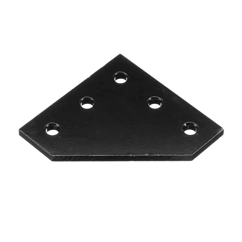 Machifit 5 Hole Aluminum Profile Connector | Corner Bracket for 2020 Extrusion - Image 2