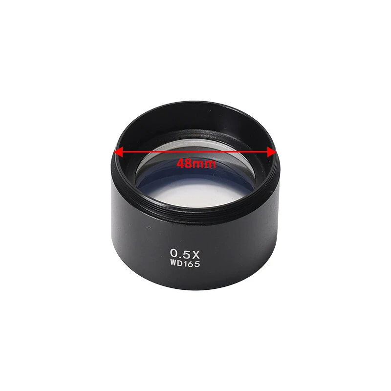 HAYEAR WD165 Microscope Barlow Lens - 0.5X 0.7X 2.0X Auxiliary Lens for Trinocular/Binocular - Image 3