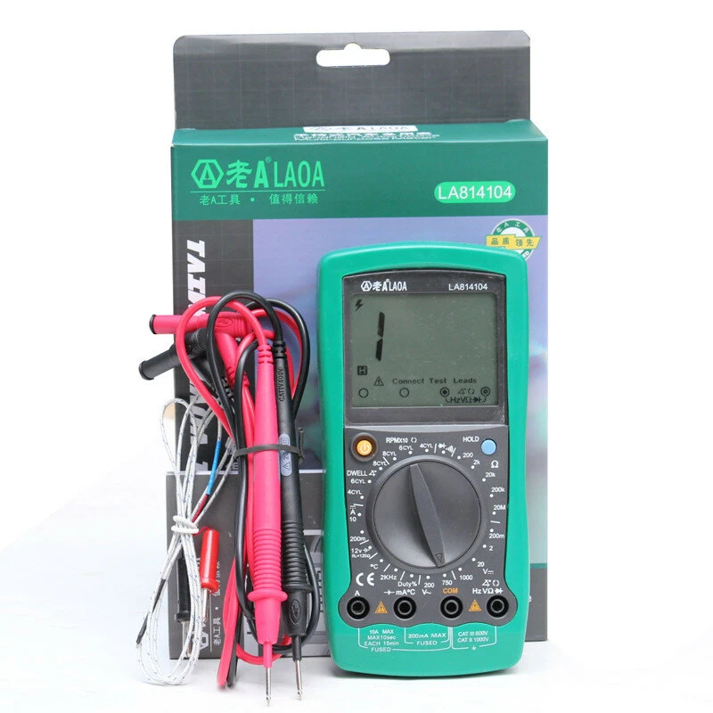 LAOA LA814104 Professional Digital Multimeter - Auto Repair & Car Testing - Image 4