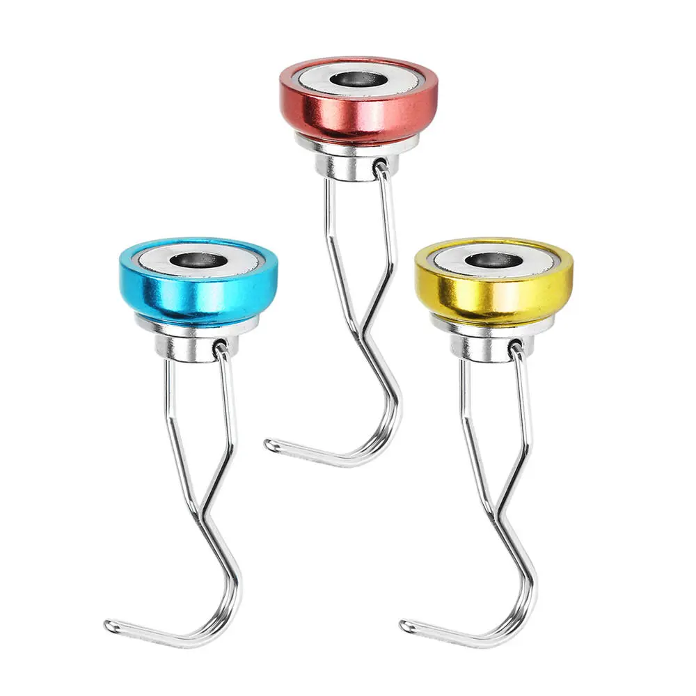 Effetool 22KG Neodymium Magnet - 25mm with 360° Rotating Hook - Red/Yellow/Blue - Image 2