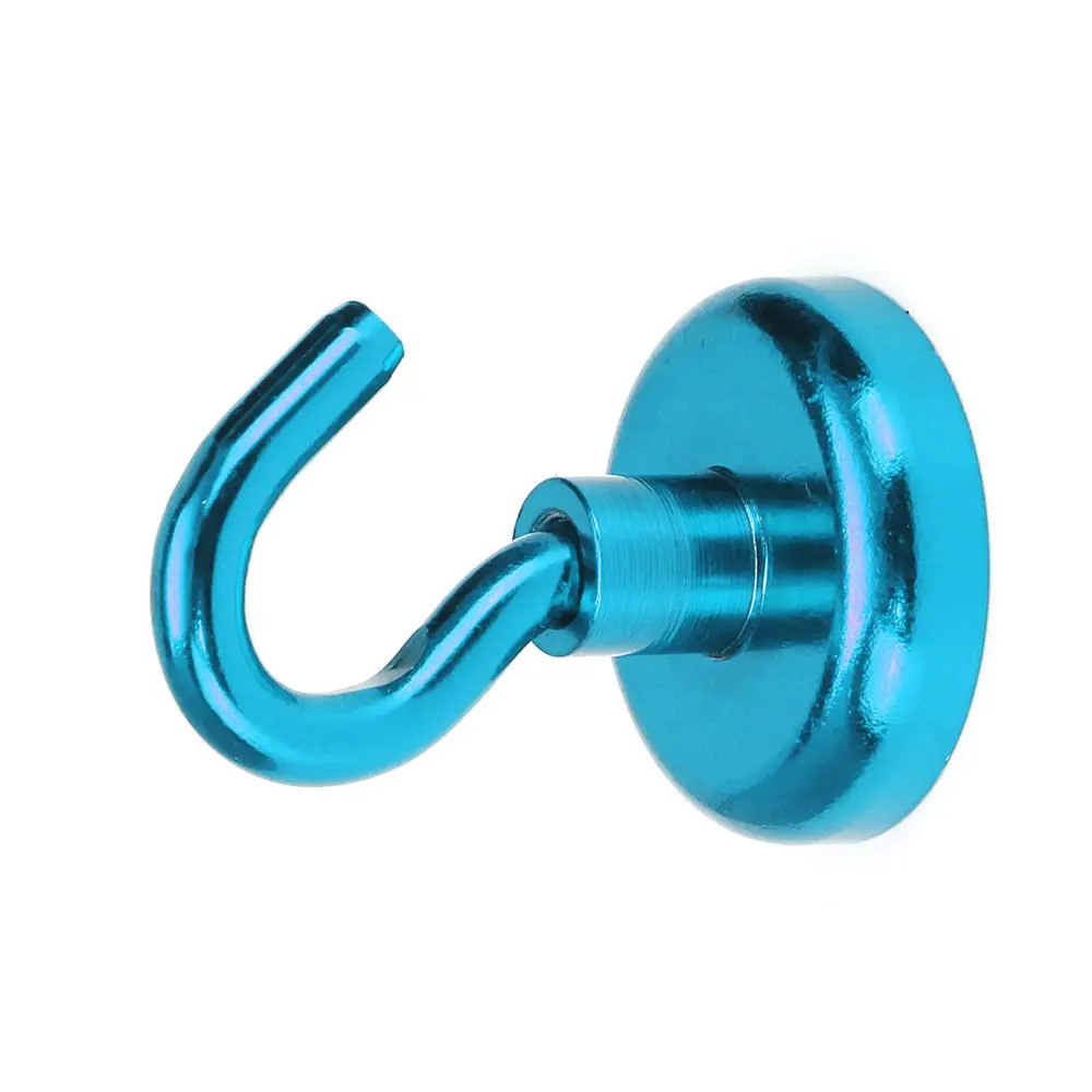 Effetool 32mm 34KG Neodymium Magnet - Blue Magnetic Hook Holder - Image 3