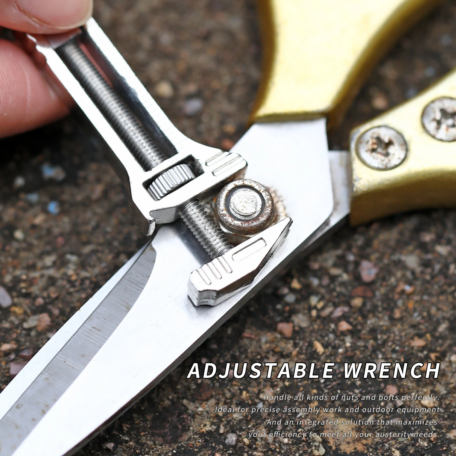 Titanium Strength Compact Multitool | CNC Machined with Bottle Opener & Tungsten Attack Head - Image 4