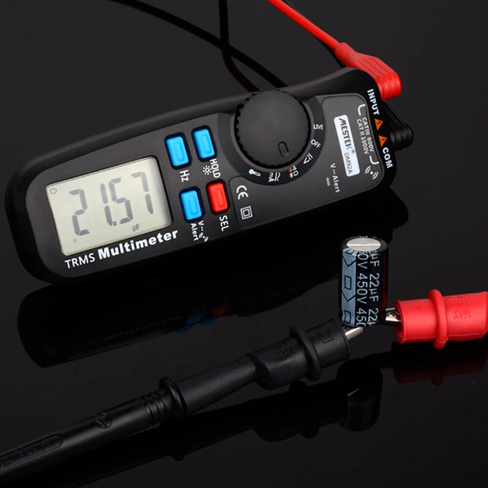 MESTEK DM92A Digital Multimeter | True RMS 6000 Counts | Auto Range & Temp - Image 3