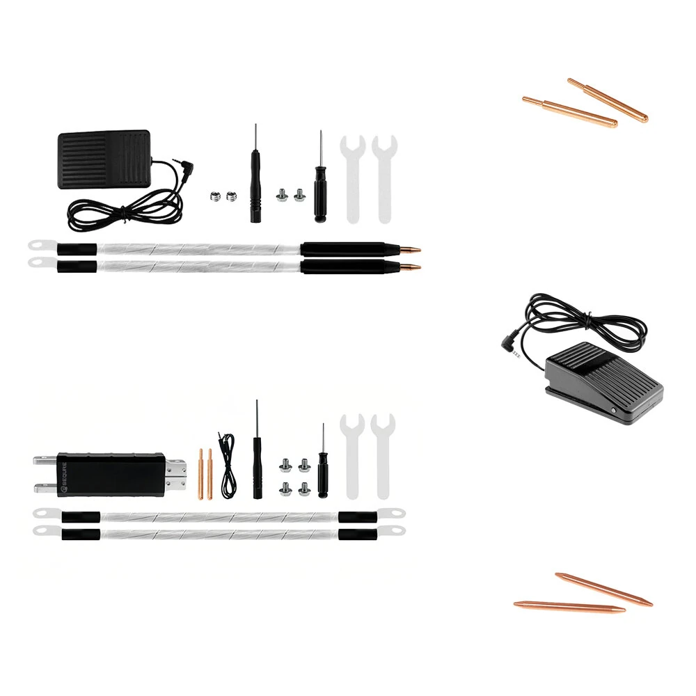 SEQURE SQ-SW3 Spot Welder Accessories Kit | Capacitor Energy Storage - Image 2