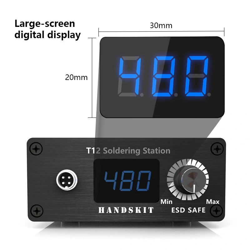 Handskit T12 Soldering Station | Portable BGA Rework Station with Tips - Image 4