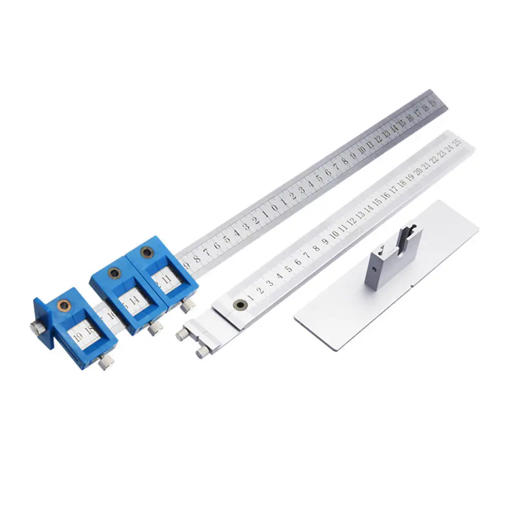 Kreg Aluminum Pocket Hole Jig - Drill Guide Cabinet Hardware Tool - Image 4