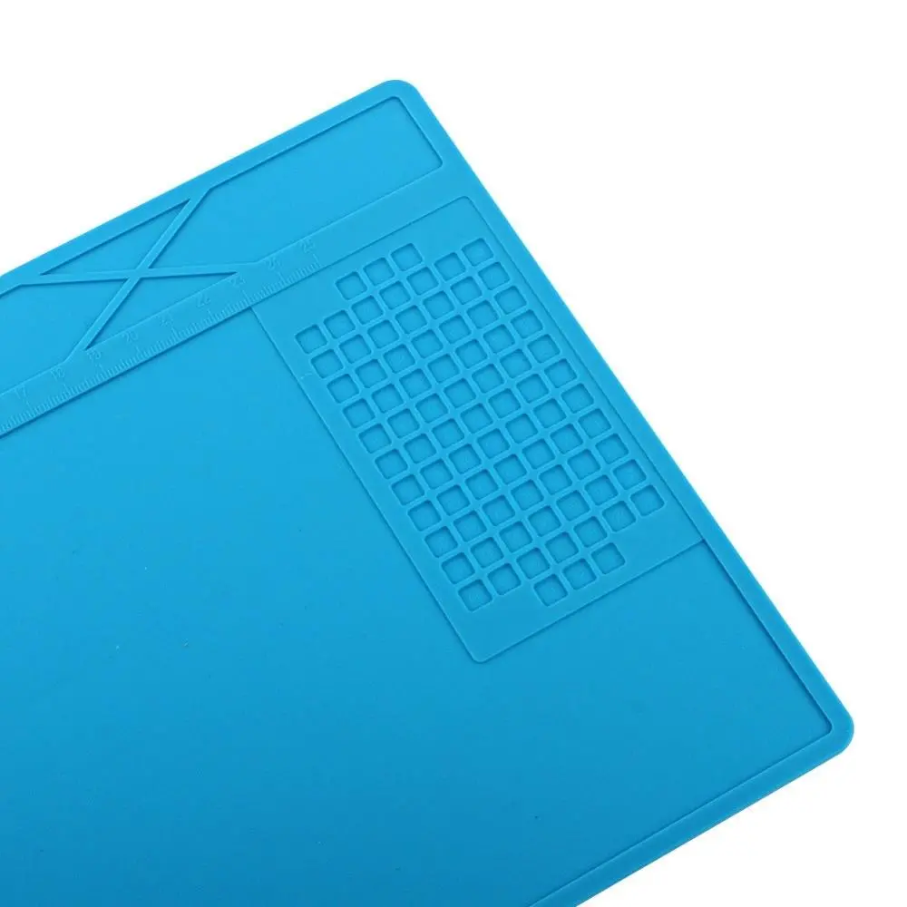 BGA Soldering Repair Station Mat - 31x21cm Silicone Heat Insulation Desk Pad - Image 3