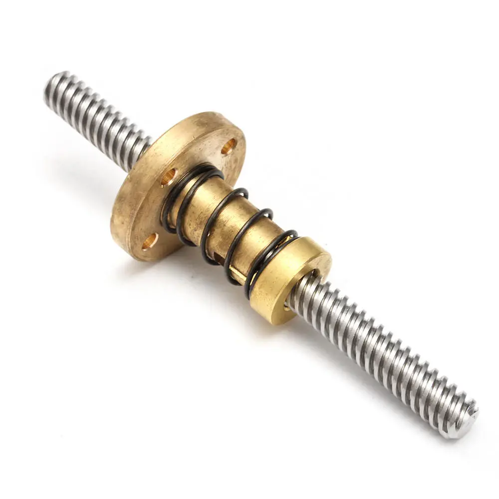Machifit T8 100mm Lead Screw | 8mm Pitch with Anti-Backlash Nut - CNC Parts - Image 4