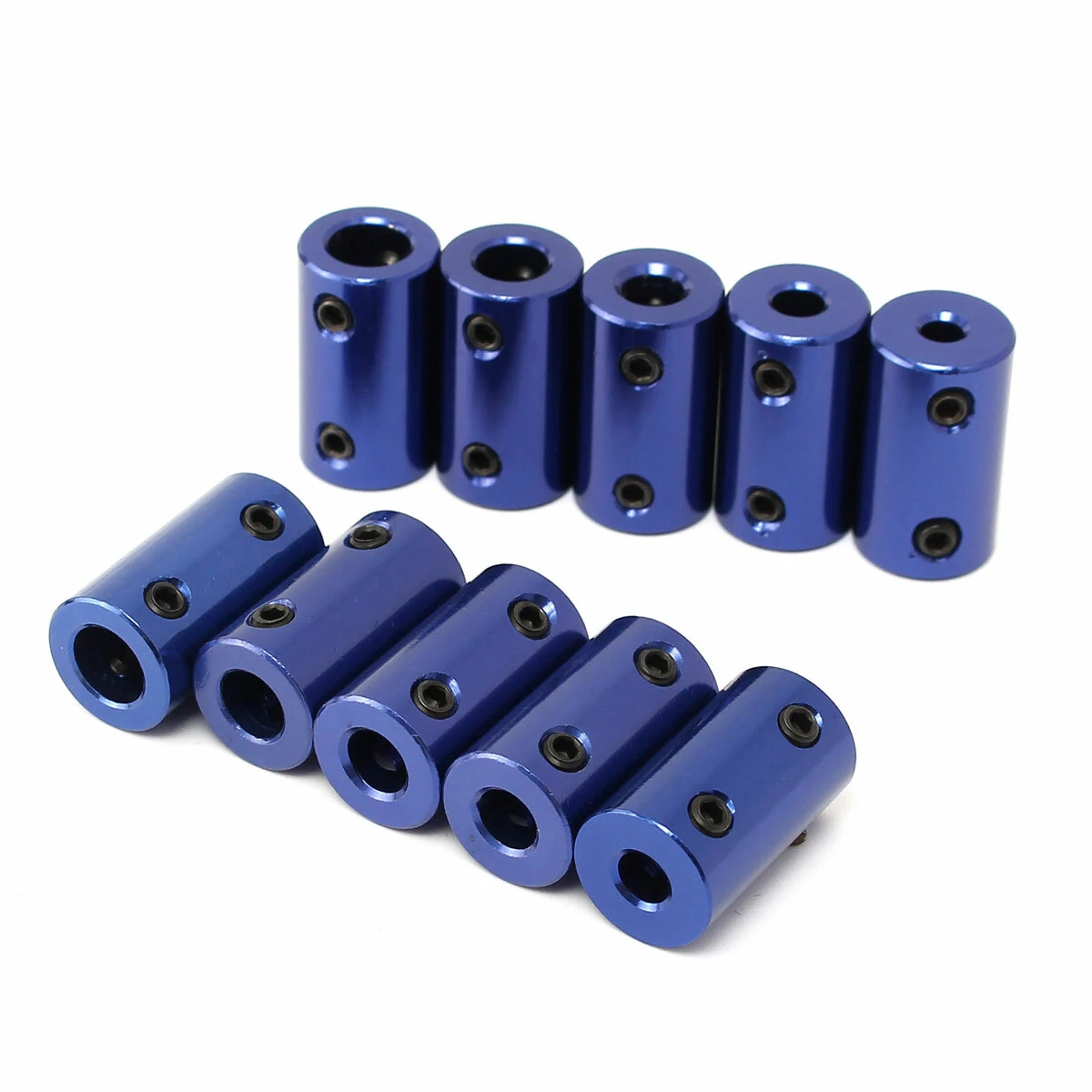 4mm 5mm 6mm 7mm 8mm ID Rigid Shaft Coupling | Motor Connector Coupler - Image 2