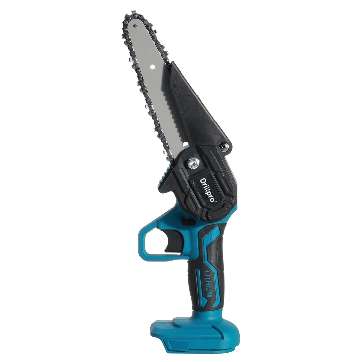 Drillpro 6 Inch Electric Chain Saw - Portable One-Hand Saw for Makita 18V Battery - Image 2