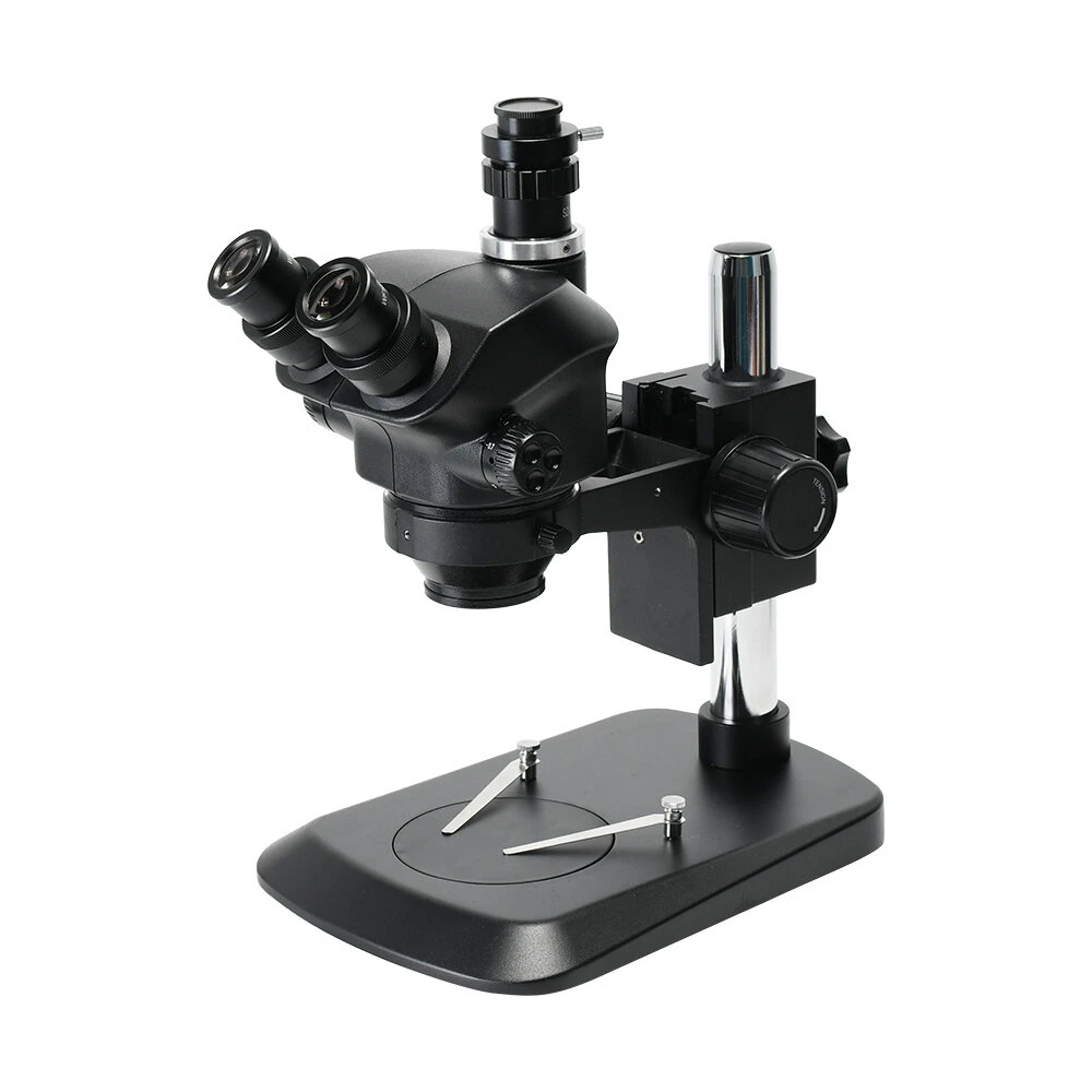 AmScope 7X-50X Trinocular Stereo Microscope | 2.0X Barlow Lens & 144 LED Light - Image 4