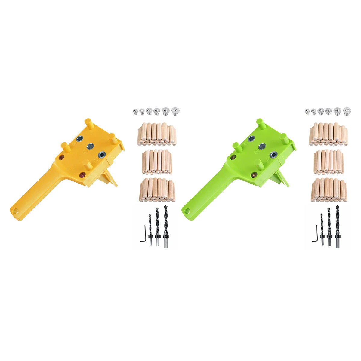 Woodworking Dowel Jig - 6/8/10mm Drill Guide Sleeve | Handheld Doweling Hole Punch - Image 5